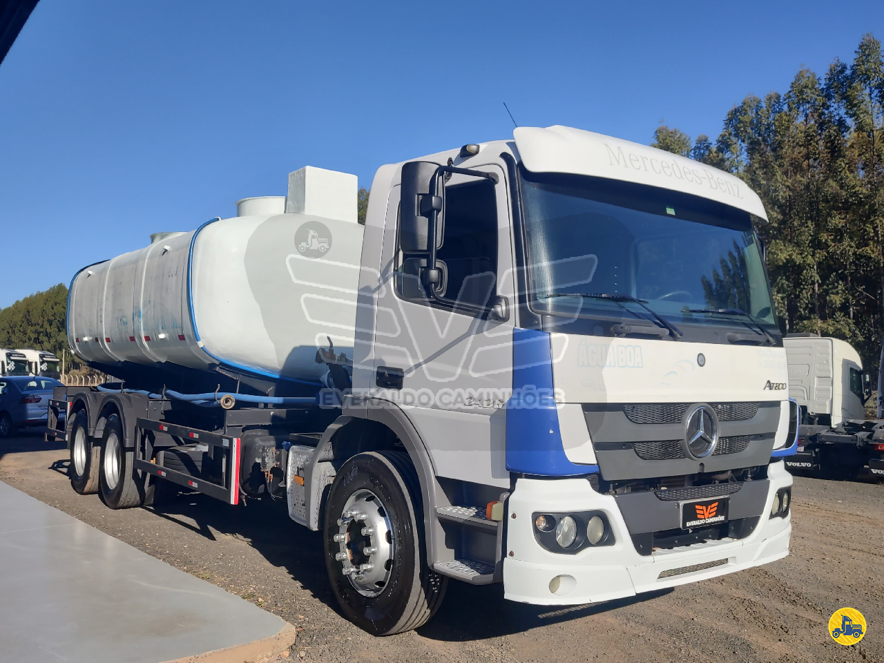 CAMINHAO MERCEDES-BENZ MB 2426 Tanque Pipa Truck 6x2 Everaldo Caminhões MOGI GUACU SÃO PAULO SP